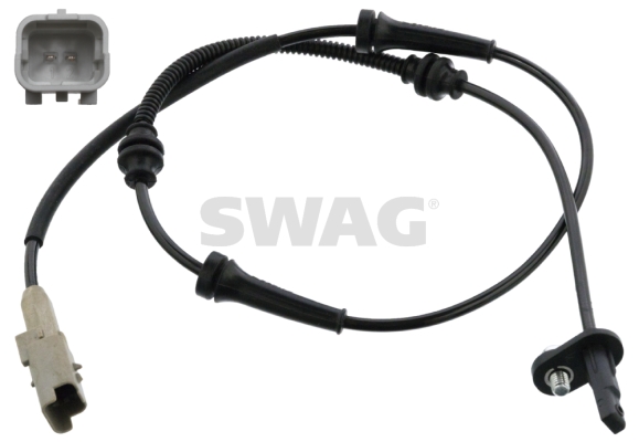 Sensor, Raddrehzahl - 62 10 7467 SWAG